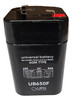 UB5-6F - 6 Volts 5Ah - Terminal F1 - SLA/AGM Battery - UB650F | Battery Specialist Canada
