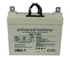 12V 35Ah Gel U1 Battery Replaces DCM0035 MVP-U1 DCS-35 PC-12350 PS-12350| batteryspecialist.ca