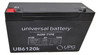 6V 12Ah Emergi-lite LL-1 2 Replacement Rhino Battery| Battery Specialist Canada