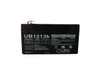 12V 1.3Ah EnerSys NP1.2-12 Replacement SLA Sealed Lead Acid Battery Front| Battery Specialist Canada