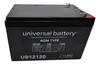 Universal UB12120 F2 12V 12Ah Sealed Lead Acid Battery Front| Battery Specialist Canada