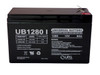 B&B BP7-12 (5.94 x 2.56 x 3.86) 12V 8Ah UPS Battery Front | Battery Specialist Canada