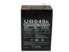 ELS EDS640F 6V 4.5Ah Emergency Light Battery Front View | Battery Specialist Canada