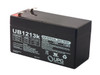 First Medical Life Pak 11 Defibrillator 12V 1.3Ah Medical Battery Profile View | Battery Specialist Canada