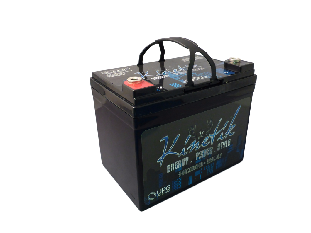Popular Vehicle Audio Battery.  800 Watt Power Cell from Kinetik delivers outstanding performance.