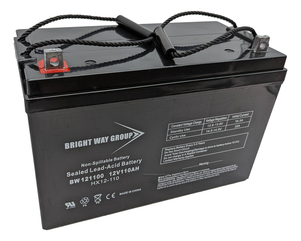 **NEW** Just Arrived - BW121100 - 12 Volts 110Ah - Terminal NB -  Battery - Group 30H - HX12-110