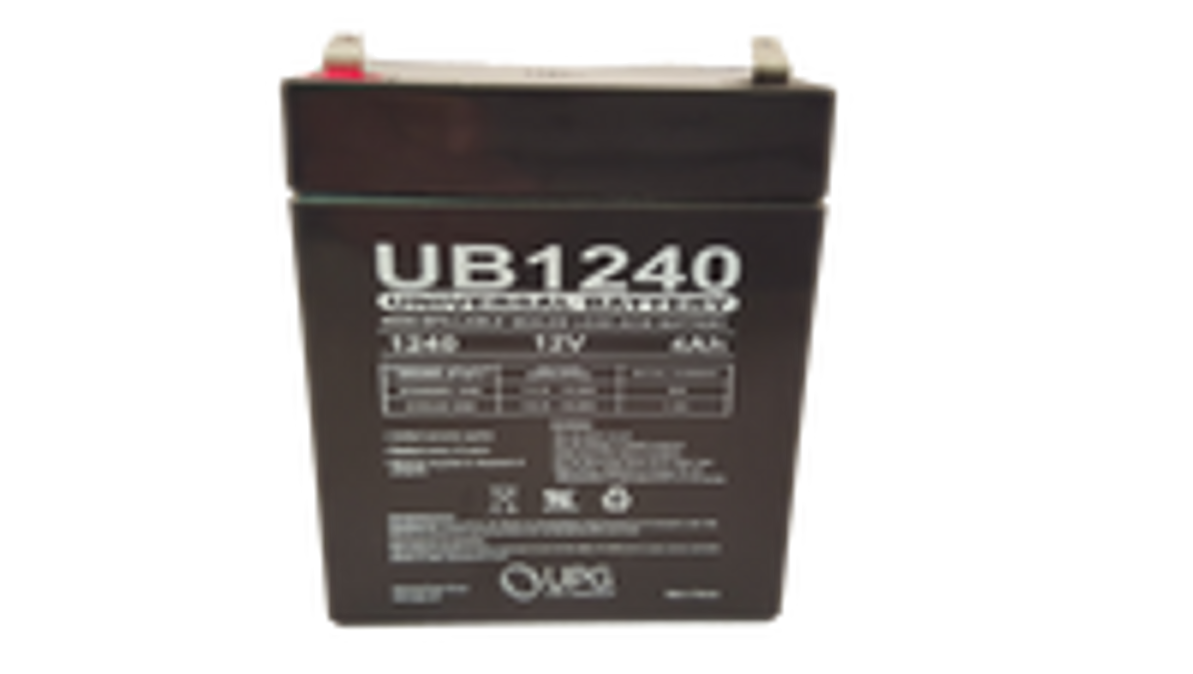 Now Available 12V 4Ah SLA battery.