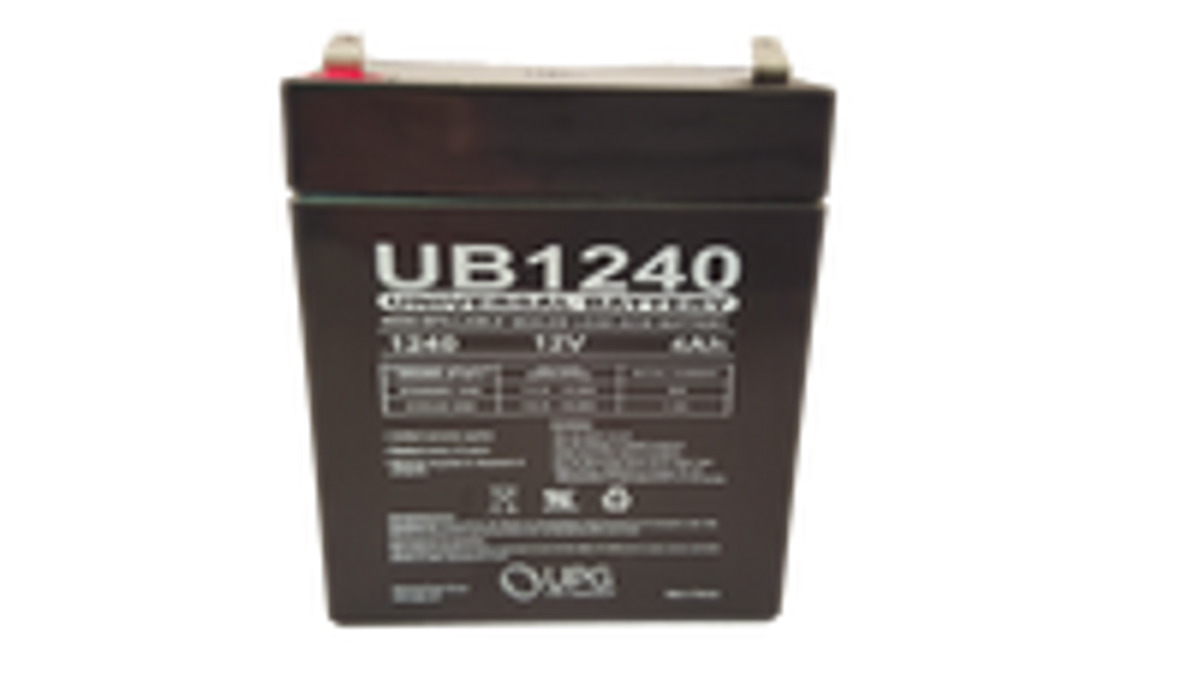 Now Available 12V 4Ah SLA battery.