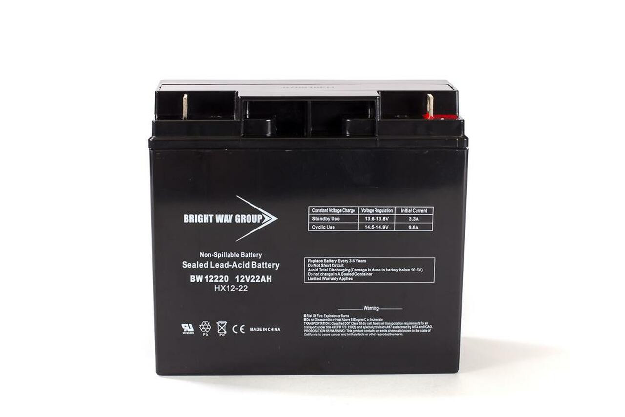 3 Pack: 12V 20Ah UPS Battery Replaces 21Ah Leoch DJW12-20, DJW 12-20