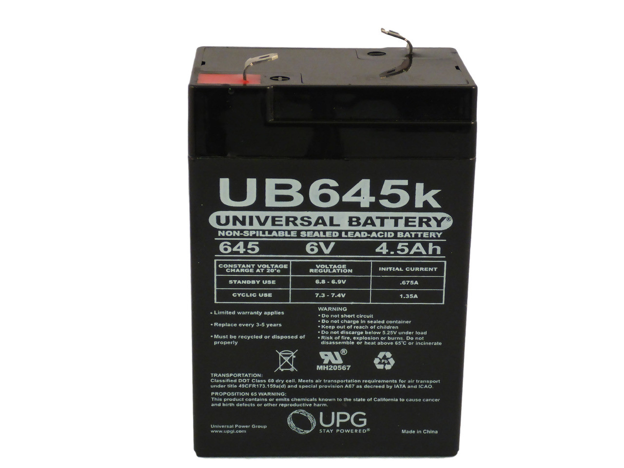 Power Patrol SLA0905 Replacement Battery Rechargeable 