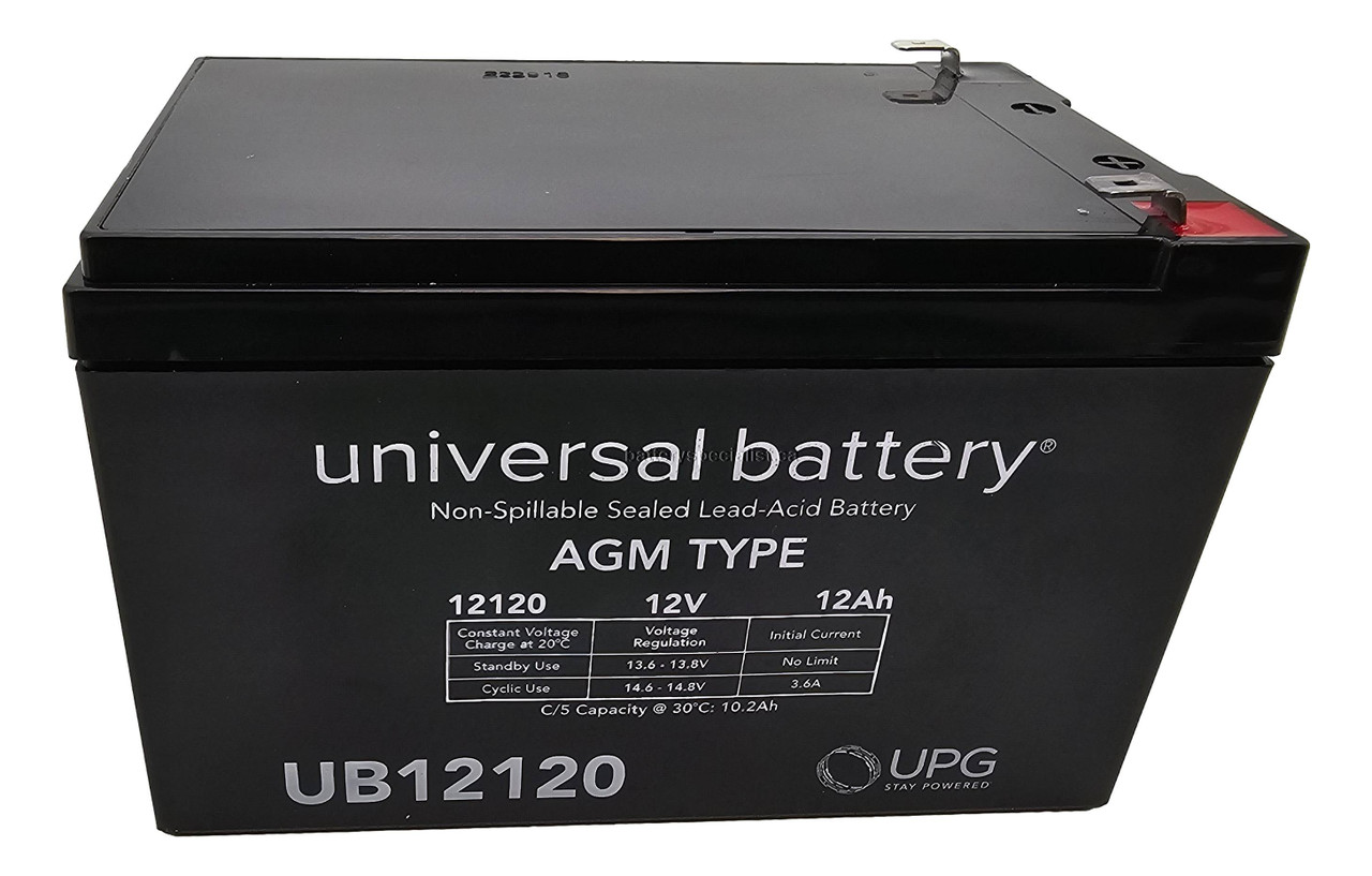 Yuasa 12V 12Ah NP12-12FR Sealed Lead Acid Battery