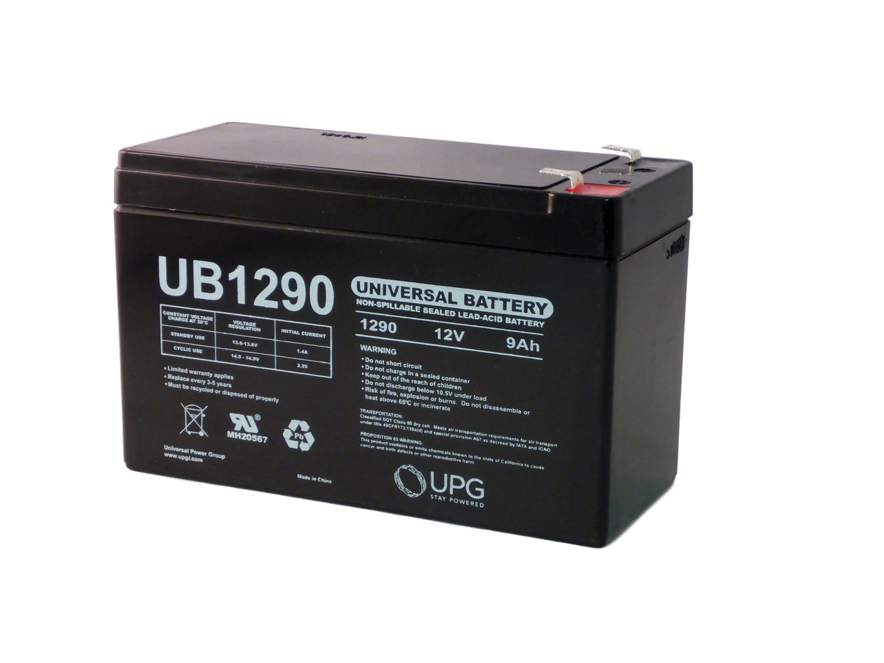 Genesis NP9-12 12V 9Ah Sealed Lead Acid Battery