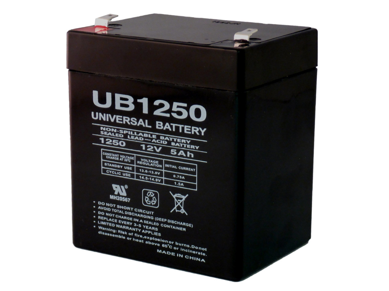 Chamberlain 4228 Standby Power 12V 5Ah Emergency Light Battery