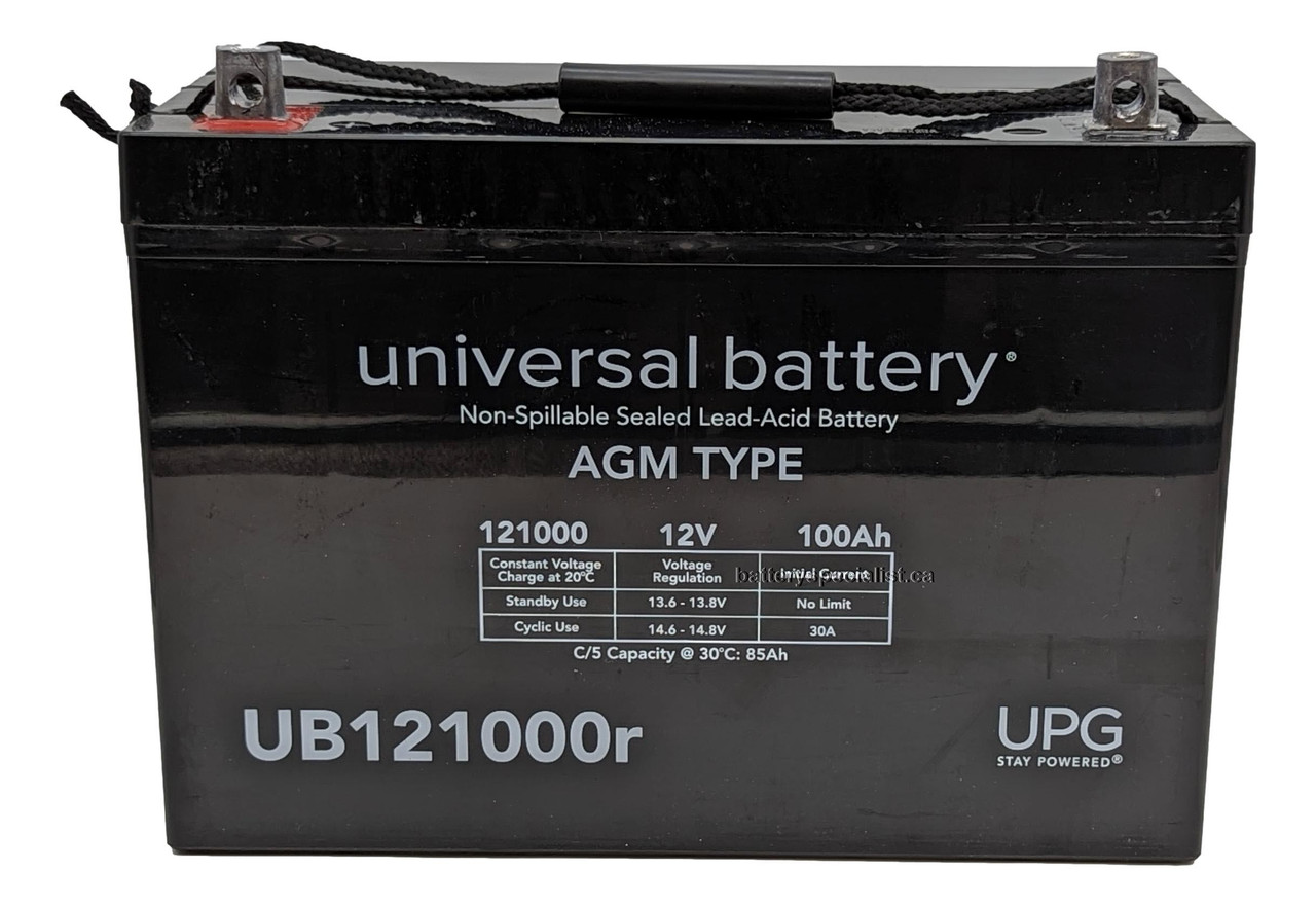 Sonnenschein A512/850A 12V 100Ah Sealed Lead Acid Battery