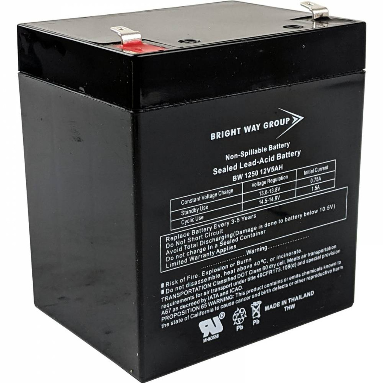 Bw deals 1250 battery