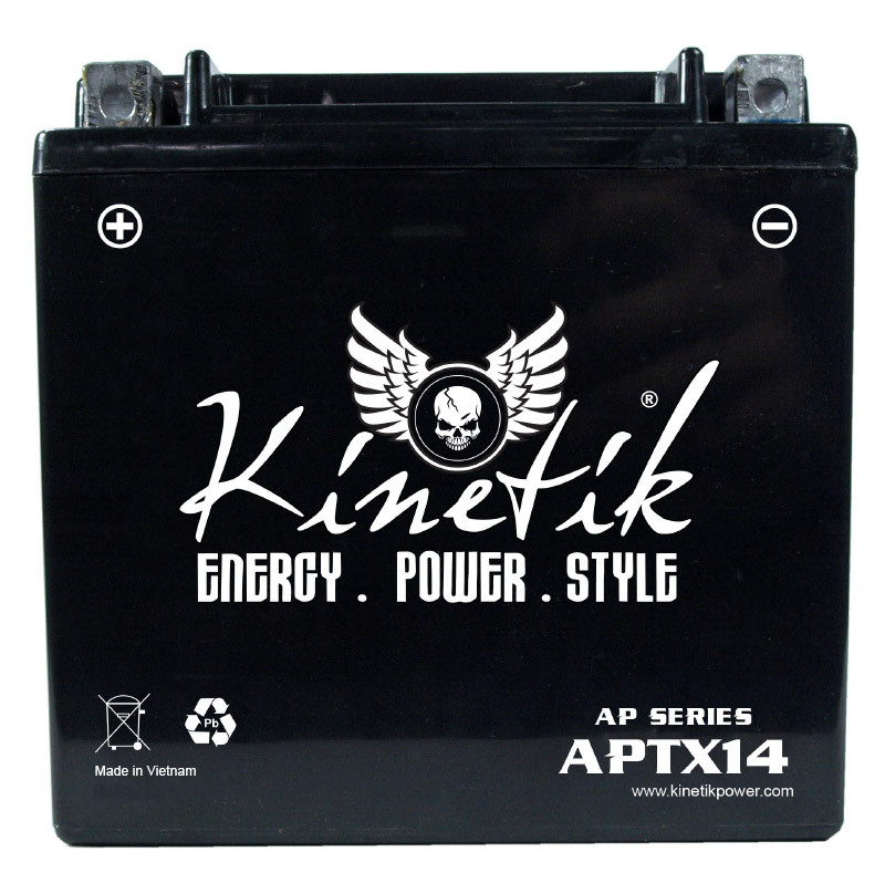 Power Sport Sealed AGM - YTX14-BS - 12 