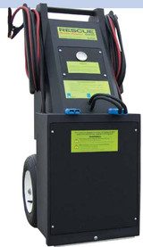 Rescue 6000 12/24 V Wheeled Jump Start is a great commercial charger.