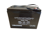 6 Volts 200Ah -Terminal I4- SLA/AGM Battery - UB62000 - Group 27 Case - 45969