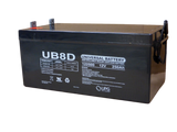 12 Volts 250Ah -Terminal L4 - SLA/AGM Battery - UB-8D AGM | batteryspecialist.ca