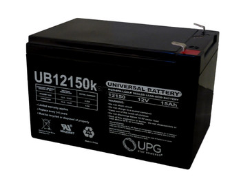 12V 15Ah F2 Replacement for Zip Battery SLA-12V-14AH-T2| Battery Specialist Canada