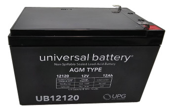 12V 12 Volt 12ah SLA Sealed Lead Acid Batteries for Electric Bike Scooter Front| Battery Specialist Canada