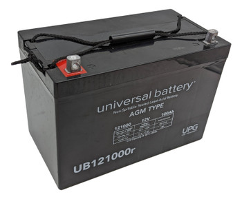 12V 100Ah Emergency Lighting Battery UB121000 For NP100-12| batteryspecialist.ca