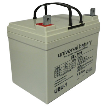 12V 35Ah U1 Gel Replacement for ENDURING 6GFM35 Battery Side| batteryspecialist.ca