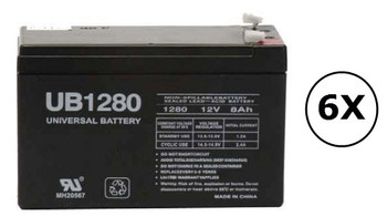 1920W - H928N-2U Universal Battery - 12 Volts 8Ah - Terminal F2 - UB1280| Battery Specialist Canada