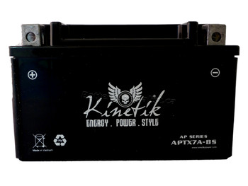 YTX7 AGM Scooter Battery Yamaha Vino E-Ton Kymco SYM 50 150 125 200 Front| batteryspecialist.ca
