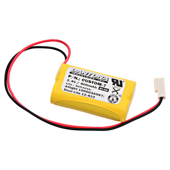 Dual-Lite - 120822 - NiCd Battery - 2.4V - 800mAh | Battery Specialist Canada