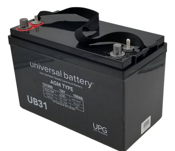 12V 100Ah Group 31 - Dual Post Threaded & Auto Front - Battery - UB31 | Battery Specialist Canada