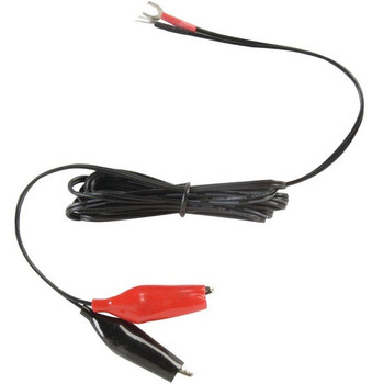Alligator Clips on 6 Foot Cord For Battery Charger With Screw Terminals - D1766 | Battery Specialist Canada
