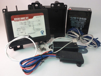 Trailer Breakaway Kit With Charger - Switch - Battery | Battery Specialist Canada