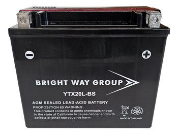 CYTX20L-BS Power Sport Dry Charge AGM Battery - 12 Volts 18 Amp Hrs All| batteryspecialist.ca