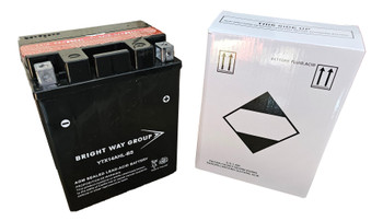 Power Sport Dry Charge AGM - APTX14AHL-BS - 12-Volts 12-Amp Hrs | Battery Specialist Canada