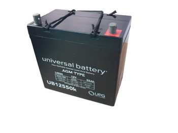 Invacare Power 9000 16in. and over 12V 55Ah Scooter Battery| batteryspecialist.ca