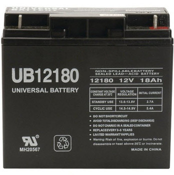 Data Shield AT 800 2 12V 18Ah UPS Battery Front View | Battery Specialist Canada