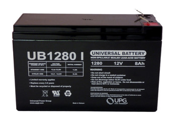 PowerWare 5115 (750VA) 12V 8Ah UPS Battery Front | Battery Specialist Canada