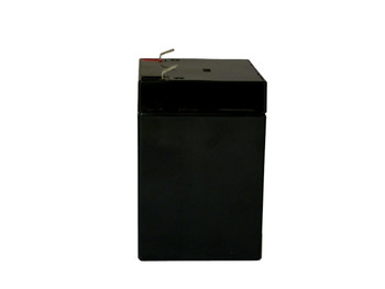 GE NetworX NX-6 12V 4Ah Alarm Battery Side View | Battery Specialist Canada