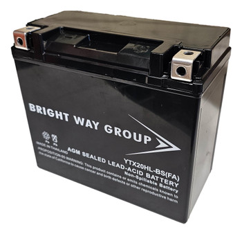 GYZ20HL - Ready to Install & Charged AGM Battery - 12 Volts 18 Amp Hrs  | Battery Specialist Canada