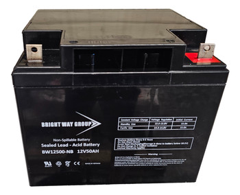 BW12500 - 12 Volts 50Ah -Terminal L2 - SLA/AGM Battery | Battery Specialist Canada
