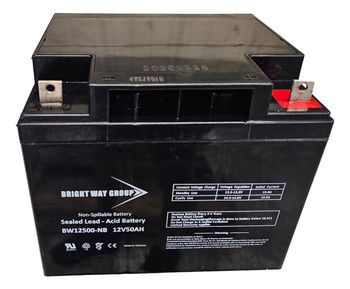 BW12500 - 12 Volts 50Ah -Terminal L2 - SLA/AGM Battery | Battery Specialist Canada