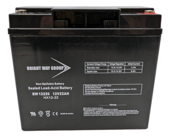 BW12220 IT - 12 Volts 22Ah -Terminal I10 - SLA/AGM Battery - HX12-22 | Battery Specialist Canada