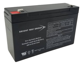 BW6120 - 6 Volts 12Ah -Terminal F1 - SLA/AGM Battery - HX6-12 | Battery Specialist Canada