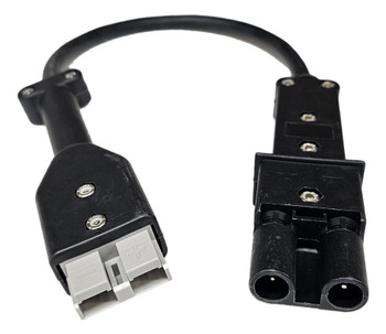 Yamaha 2-Pin 48 Volt Golf Cart Charger Plug - G19/G22 - with SB50 Grey Connector  | Battery Specialist Canada