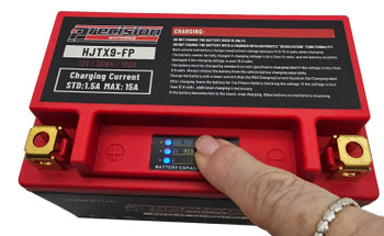 HJTZ7S-FP Precision Lithium Powersport Battery - 12V 29Wh - 150A