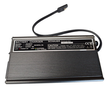 12 Volt 5 Amp Lead Acid Battery Charger with Ring Terminal Front | Battery Specialist Canada
