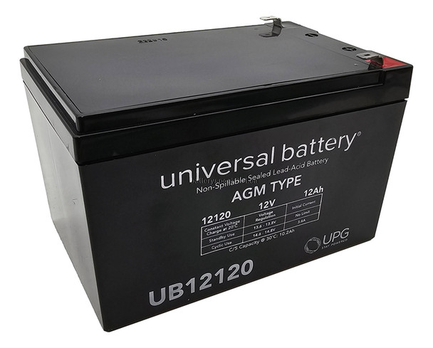 UB12120 F2 Invacare Zoom-3 SLA Sealed Lead Acid Battery| Battery Specialist Canada