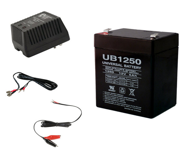 12V 5AH Replacement Battery for Securitron BPS1215 WITH CHARGER| Battery Specialist Canada