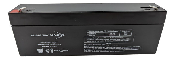 12V 2.2Ah INTERSTATE CAM0300 Actema T-BERD 107A Sealed Lead Acid AGM Battery| batteryspecialist.ca